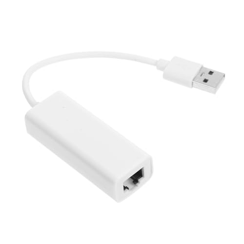 PEPLAYTAL USB Ethernet Adapter LAN Karte Gigabit Netzwerkadapter USB Kabel für PC Laptop ohne Treiber Plug Play Weiß von PEPLAYTAL