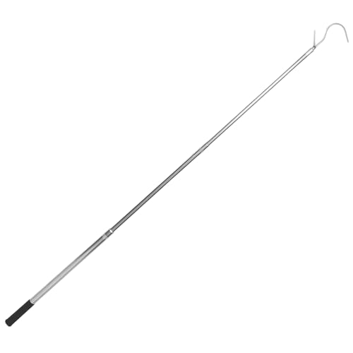 PEPLAYTAL Verstellbare Teleskop Stange mit Haken aus Robustem Material Ausziehbarer Sonnenschutz Öffner für Camping Zelte Wohnmobil Markisen Praktisches Outdoor Zubehör von PEPLAYTAL