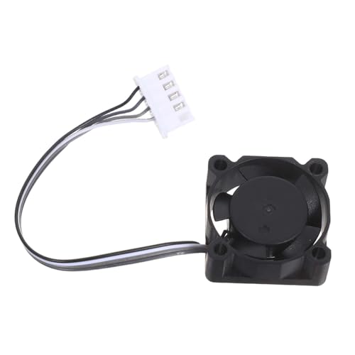 PEPLAYTAL Wärmeableitung Für Drucker 3D Druckerlüfter Drucker Extruderkühlung Hotend Teile Ersatzteil Für Hotend Kühllösung Schwarzer Kunststoff von PEPLAYTAL