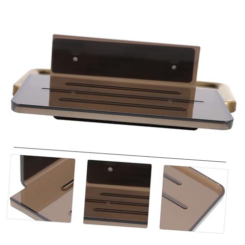 PEPLAYTAL Wandregal Bad ohne Bohren aus Hochwertigem Abs Kunststoff Praktisches Wandhalterung für Badezimmer zur Aufbewahrung von Duft und Kleinteilen rutschfest Kratzfrei Belastbar und PEPLAYTAL Wandregal Bad ohne Bohren aus Hochwertigem Abs Kunststoff Praktisches Wandhalterung für Badezimmer zur Aufbewahrung von Duft und Kleinteilen rutschfest Kratzfrei Belastbar und von PEPLAYTAL