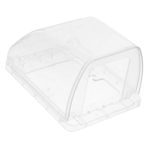 PEPLAYTAL Wasserdichte Transparente Steckdosenabdeckung Modell Schutzbox für Badezimmer und Außenbereich Spritzwassergeschützt Langlebig Einfache Montage Schutz für Heimsteckdosen PEPLAYTAL Wasserdichte Transparente Steckdosenabdeckung Modell Schutzbox für Badezimmer und Außenbereich Spritzwassergeschützt Langlebig Einfache Montage Schutz für Heimsteckdosen von PEPLAYTAL