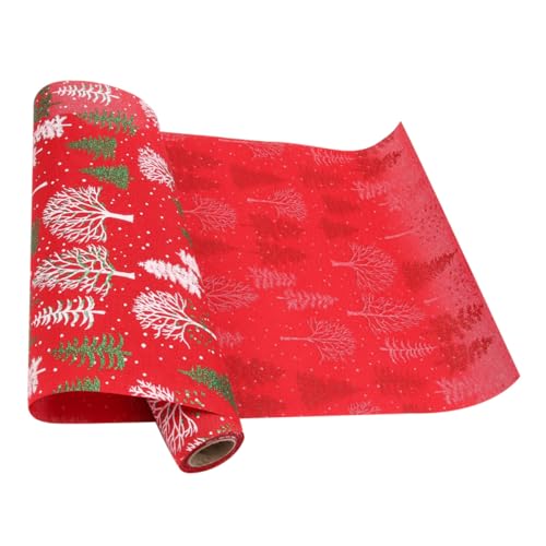 PEPLAYTAL Weihnachtstischläufer mit Schneeflocken Motiv Bedruckte Tischdecke für Buffet und Esstisch Kreative Weihnachtsdekoration Geeignet für Zuhause Restaurant Outdoor Festliche PEPLAYTAL Weihnachtstischläufer mit Schneeflocken Motiv Bedruckte Tischdecke für Buffet und Esstisch Kreative Weihnachtsdekoration Geeignet für Zuhause Restaurant Outdoor Festliche von PEPLAYTAL