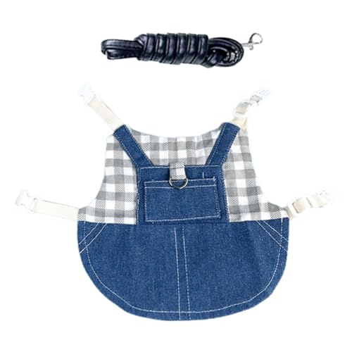 PEPLAYTAL Kaninchen Geschirr Set Mit Leine Verstellbares Mesh Geschirr Für Kleine Haustiere Leicht Und Platzsparend Für Mit Häschen Meerschweinchen Und Anderen Kleintieren von PEPLAYTAL