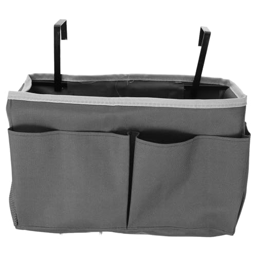 PEPLAYTAL wasserdichte Oxford Hängetasche mit Stahlrahmen Mehrfachfach Organizer für Bett Wohnheim Bad Robuste Aufbewahrungstasche zur Platzsparenden Ordnung von PEPLAYTAL