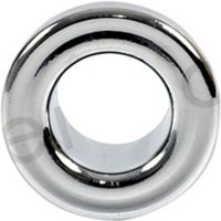 Rosette für Überlaufloch 19 mm Chrom Kunststoff von PEPTE