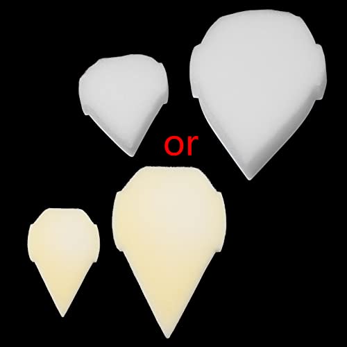 2 x einfache Farbpads für Punktmalerei, Multifunktionswerkzeug, Schwamm, Haushalts-Malwerkzeug, Beschichtungsdickenmessgerät, Tester, Auto von PEPWE