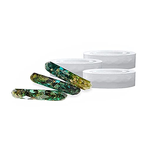 3 Stück Harzformen Silikonformen Gießform Schmuck zum Basteln 8 Formen 3 Stück Harzformen Silikonformen Gießform Schmuck zum Basteln 8 Formen von PEPWE