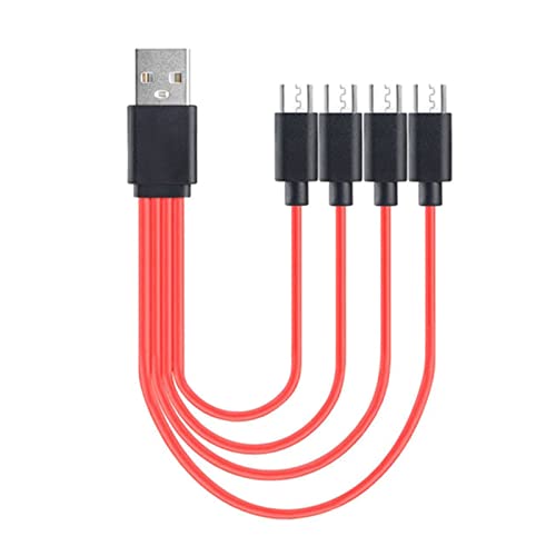 4-in-1-USB-Splitter-Lade- und Datenkabel für Handy, Tablet, Splitter, Ladegerät, Multi-Kabel 4-in-1-USB-Splitter-Lade- und Datenkabel für Handy, Tablet, Splitter, Ladegerät, Multi-Kabel von PEPWE