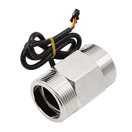 Hall-Effekt Flüssigkeits-Wasserzähler 3,8 cm Edelstahl DN40 Durchflussmesser Fluidmeter Zähler 5–150 l/min von PEPWE