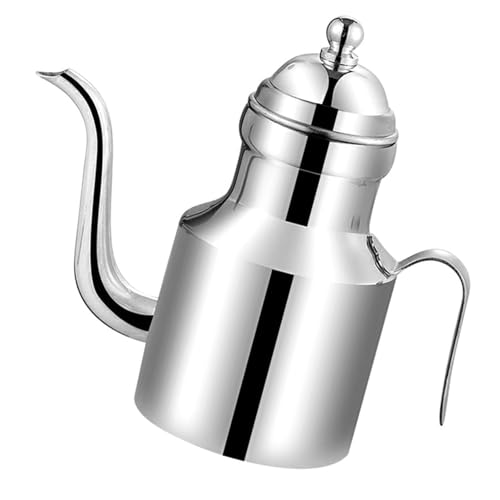 Multifunktionale Öl-Ausgießflasche, Edelstahl, Essigspender, Gewürz- und Gewürzbehälter, Soßenspender von PEPWE