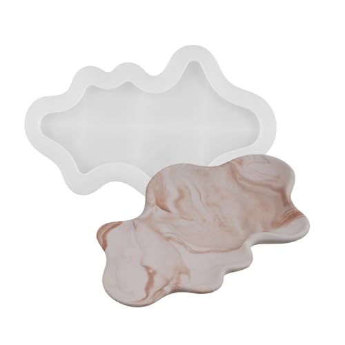 Multifunktionale Silikonform in Wellen-Form, für Heimdekorationen und verschiedene Anlässe, Mehrzweck-Tablett-Formen von PEPWE