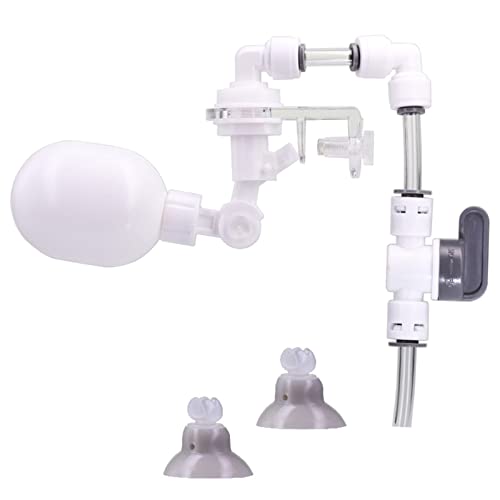 PEPWE Automatischer Wasserfüller, verstellbarer Schwimmer für automatische Auffülllösung für Süß- und Salzwasser, einfache Montage für Fische PEPWE Automatischer Wasserfüller, verstellbarer Schwimmer für automatische Auffülllösung für Süß- und Salzwasser, einfache Montage für Fische von PEPWE