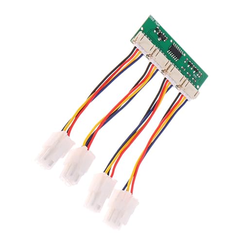 PEPWE Lüfterspoofer 12 V 4-poliger Lüftersimulatoren Emulator-Controller speziell für S21 S19K Computer Büro Kühlbedarf PC-Kühlwerkzeug von PEPWE