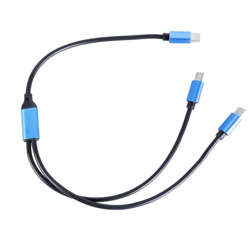 PEPWE USB-C-auf-Doppel-Typ-C-Splitterkabel mit 480 Mbit/s Datenübertragung und 80 W Ladeanschluss, unterstützt effiziente Datenleitung von PEPWE