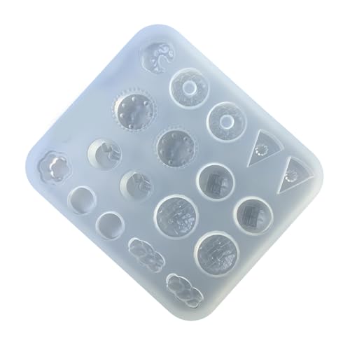 Praktisches Zubehör zum Basteln, Silikonform-Set für die Herstellung verschiedener und handgefertigter Schmuckprojekte, Dessert-Zubehör, Silikon Praktisches Zubehör zum Basteln, Silikonform-Set für die Herstellung verschiedener und handgefertigter Schmuckprojekte, Dessert-Zubehör, Silikon von PEPWE
