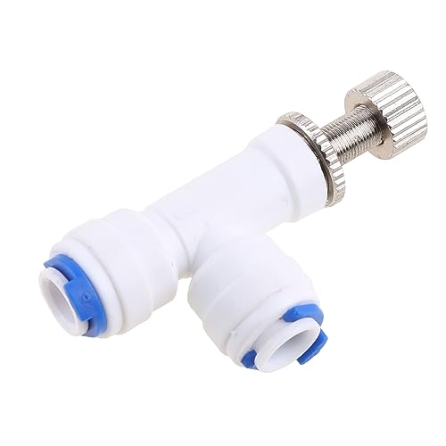 RO Gerade 0,64 cm Schlauch-Schnellanschluss-Rohr-Kontrollarmaturen, Wasser-Kugelhahn, Reveser-Osmose-Aquarium-Armaturen, Wasserdurchflussbegrenzer, Wasserhahn für Gartenschlauch-Mittelstücke mit Auto RO Gerade 0,64 cm Schlauch-Schnellanschluss-Rohr-Kontrollarmaturen, Wasser-Kugelhahn, Reveser-Osmose-Aquarium-Armaturen, Wasserdurchflussbegrenzer, Wasserhahn für Gartenschlauch-Mittelstücke mit Auto von PEPWE