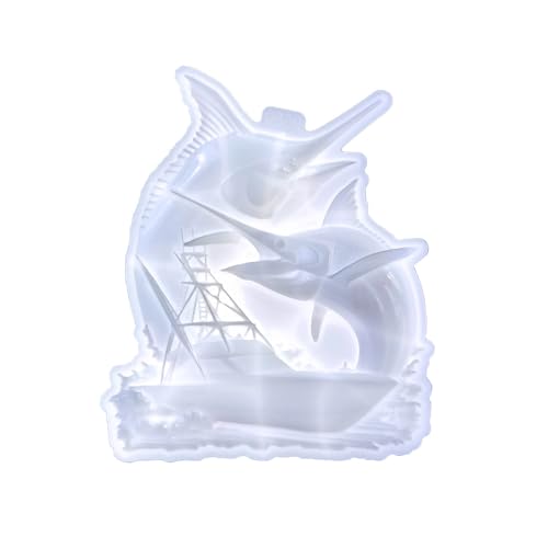 Silikonform für Figuren, Schwertfisch, Ornamente, geeignet für Harzkunst und Heimdekoration, Schwertfisch-Skulptur, Silikonform Silikonform für Figuren, Schwertfisch, Ornamente, geeignet für Harzkunst und Heimdekoration, Schwertfisch-Skulptur, Silikonform von PEPWE