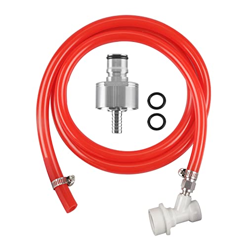 Carbonation Cap Ball Lock Gas Line Set Carbonation Bottle Cap Pet Bottle Carbonizer Adapter with Detachable Ball Lock Disconnect Assemble Schlauch Set used for soda bottle soda making by PERA Carbonation Cap Ball Lock Gas Line Set Carbonation Bottle Cap Pet Bottle Carbonizer Adapter with Detachable Ball Lock Disconnect Assemble Schlauch Set used for soda bottle soda making by PERA von PERA