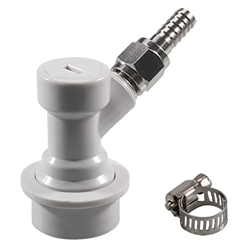 PERA Ball Lock MFL dis-connect Set mit Drehgelenk und Muttern mit Klemme für Gas und Liquid Gray for gas von PERA