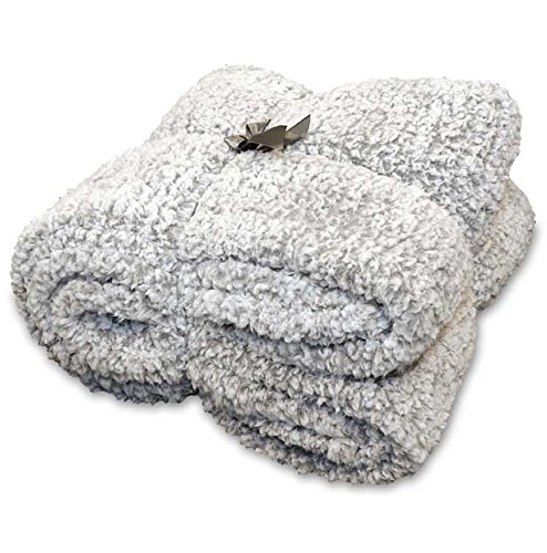 PERAGASHOP Unique Living Decke Plaid Knut 150 x 200 cm grau Fleece Warm Winter Geschenk PERAGASHOP Unique Living Decke Plaid Knut 150 x 200 cm grau Fleece Warm Winter Geschenk von PERAGASHOP