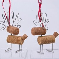 Pendaglioendivo Cervo con Sughero Assortito Pendaglioendivo Cervo con Sughero Assortito von PERAGASHOP