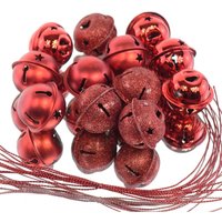 Peragashop - Kaemingk Weihnachtsdeko Glocken Rot 3 Oberflächen ø 3 cm Metall - 12er Set Peragashop - Kaemingk Weihnachtsdeko Glocken Rot 3 Oberflächen ø 3 cm Metall - 12er Set von PERAGASHOP