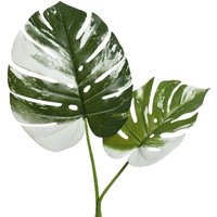 Peragashop - Künstliche grüne Blume aus Polyester mit Stiel von PERAGASHOP
