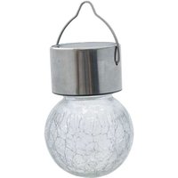 Peragashop - Weiße solarbetriebene Edelstahl-Hängelampe Peragashop - Weiße solarbetriebene Edelstahl-Hängelampe von PERAGASHOP