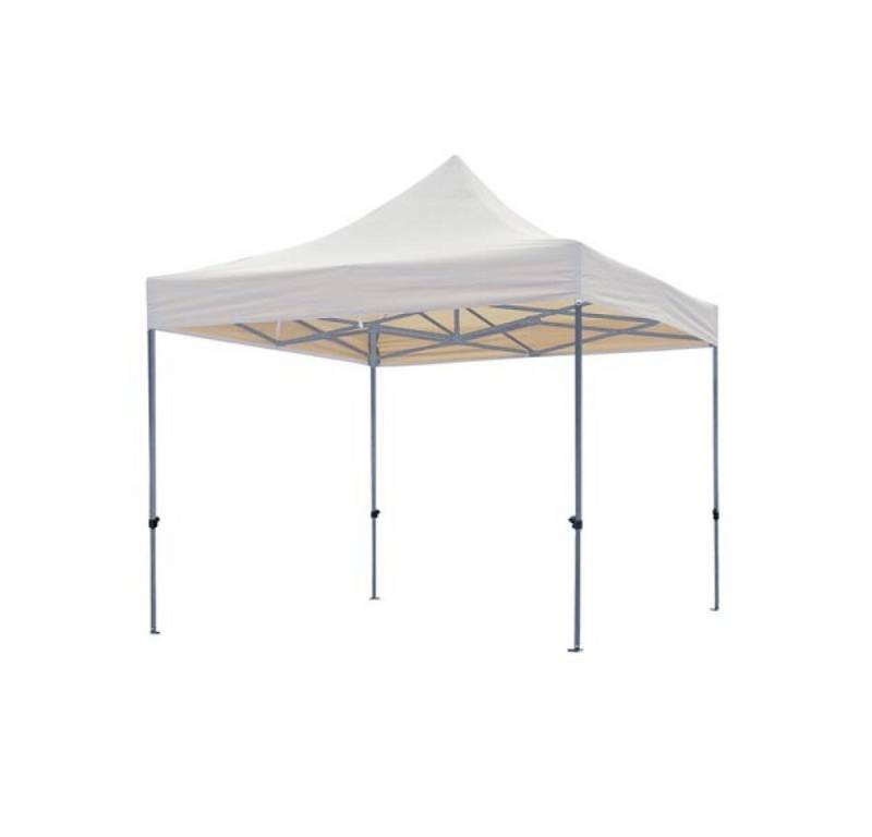 PEREL Bindedraht PROFESSIONELER GARTENPAVILLION - WEIß - 3 x 3 m, (1St) von PEREL
