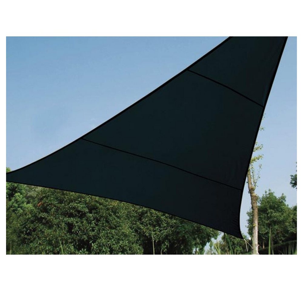 PEREL Bindedraht Waterproof sun sail triangular 5x5x5m - charcoal von PEREL