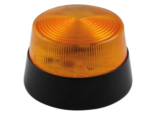 Velleman Oranges LED-Blinklicht, für den Innenbereich, 12 VDC, 15 weiße LEDs, IP20, ABS/Acryl von Velleman