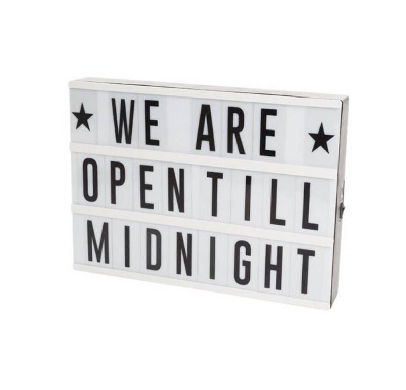 PEREL LED Schreibtischlampe Lightbox 30 x 22 x 4.3 cm usb-kabel von PEREL