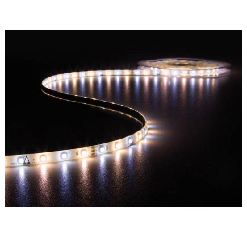 PEREL LED Stripe SET MIT FLEXIBLEM LED-STREIFEN, CONTROLLER UND NETZTEIL - WARM- UND KA von PEREL
