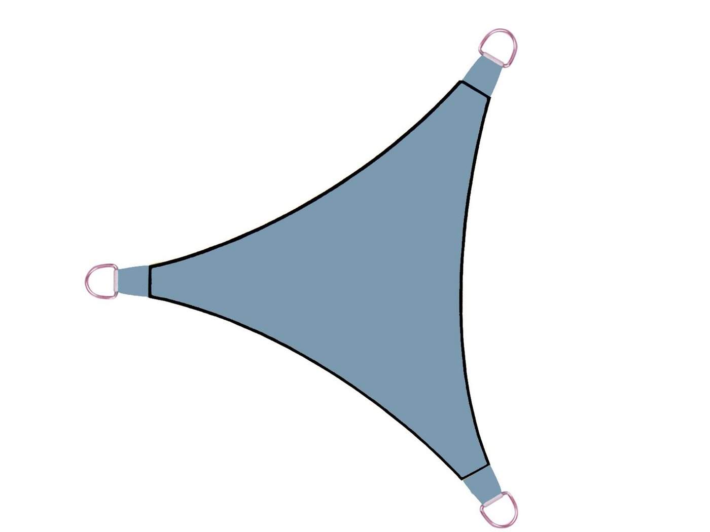 PEREL Sonnensegel, dreieckiges 5,6-11m² Dreiecksegel Sonnenschutz-Segel Terrasse & Balkon PEREL Sonnensegel, dreieckiges 5,6-11m² Dreiecksegel Sonnenschutz-Segel Terrasse & Balkon von PEREL