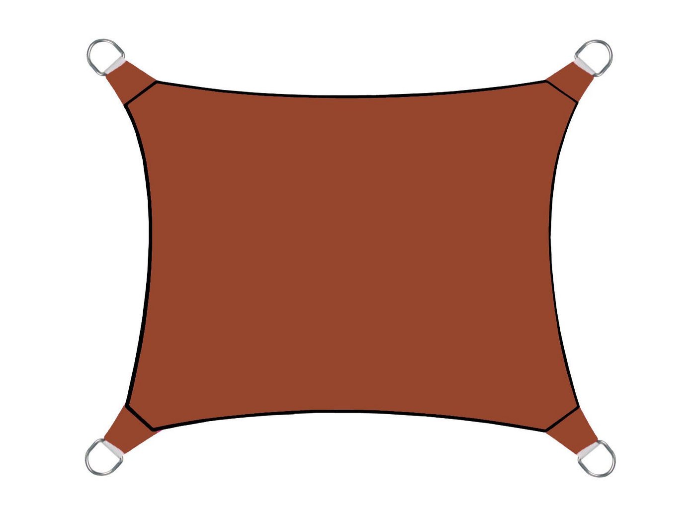 PEREL Sonnensegel, rechteckig 4x3m Viereck Sonnenschutz-Segel Terrassen Balkon & Garten PEREL Sonnensegel, rechteckig 4x3m Viereck Sonnenschutz-Segel Terrassen Balkon & Garten von PEREL