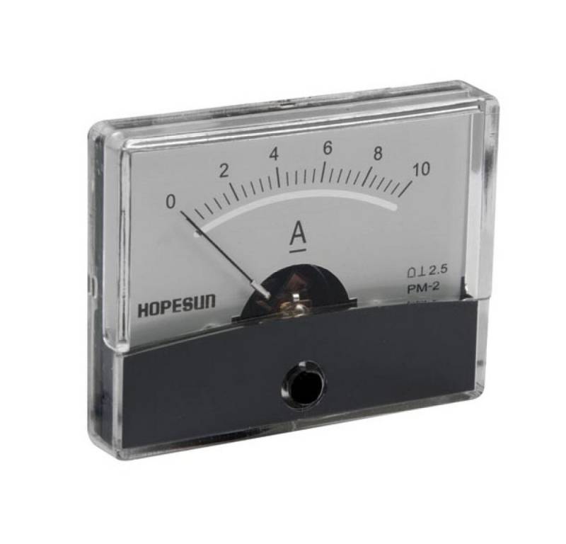 PEREL Strommessgerät Drehspulpanelmeter zum Einbauen in elektronische Instrumente, Schaltta, 1-tlg. PEREL Strommessgerät Drehspulpanelmeter zum Einbauen in elektronische Instrumente, Schaltta, 1-tlg. von PEREL
