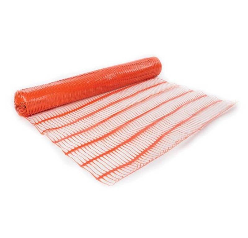 PEREL Weidenzaun Sicherheitsnetz für bau 1 x 50 m orange von PEREL