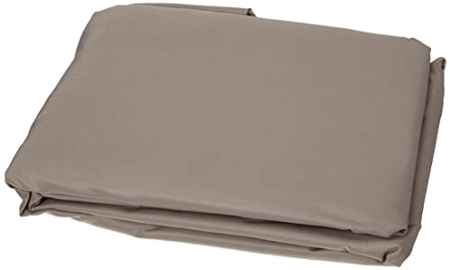 Perel Sonnensegel, wasserabweisend, 3.6 x 3.6 x 3.6 m, 160 g/m², Polyester, Dreieck, Taupe von PEREL