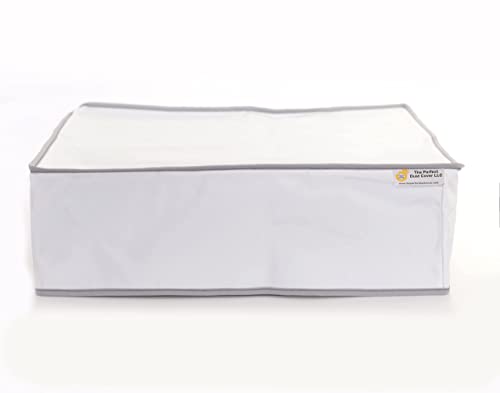 PERFECT DUST COVER, Weiße Nylon-Abdeckung, kompatibel mit Canon ImagePROGRAF TC-20 61 cm Großformatdrucker, antistatischer und wasserdichter Staubschutz von The LLC von PERFECT DUST COVER