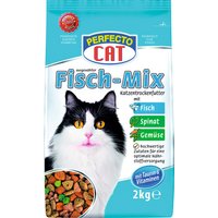 PERFECTO CAT Katzentrockenfutter »Fleisch-Mix«, 6 Beutel à 2000 g von PERFECTO CAT