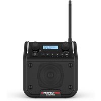 Baustellenradio dabpro mit Netzbetrieb oder 4x c Akku-Batterien - Perfectpro von PERFECTPRO