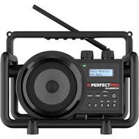[GEBRAUCHT] Perfect Pro Dabbox Baustellenradio Radio Dab+ Ukw Aux Bluetooth Stoßfest Schwarz B-Ware von PERFECTPRO