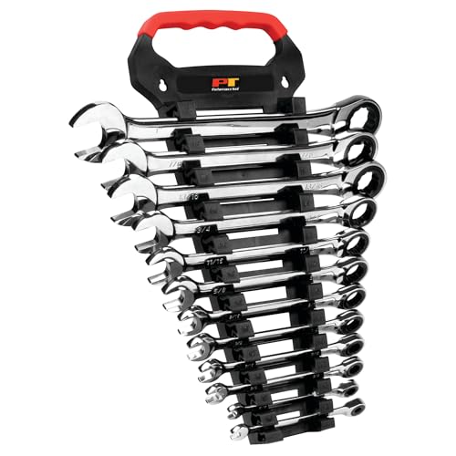 PERFORMANCE TOOL 12-teiliges SAE Heavy Duty Ratschenschlüssel-Set, W30641 PERFORMANCE TOOL 12-teiliges SAE Heavy Duty Ratschenschlüssel-Set, W30641 von PERFORMANCE TOOL