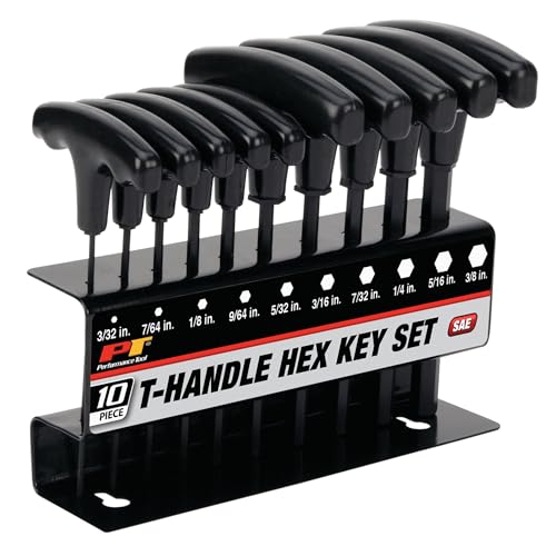 PERFORMANCE TOOL SAE T-Griff Innensechskantschlüsselsatz 10-teilig W80274 PERFORMANCE TOOL SAE T-Griff Innensechskantschlüsselsatz 10-teilig W80274 von PERFORMANCE TOOL