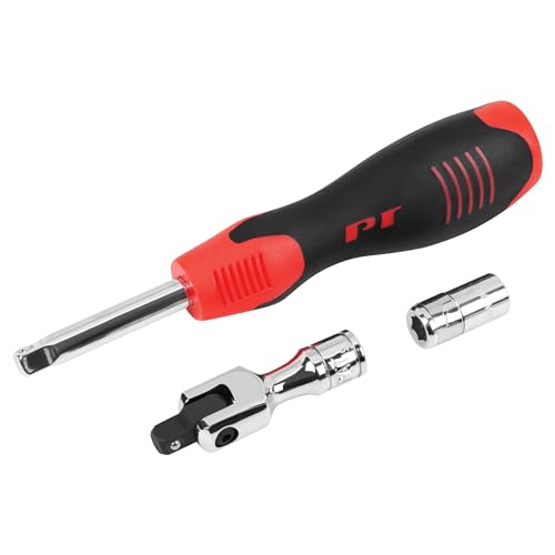 Performance Tool W36126 15,2 cm Spinnergriff mit Flexgriffverlängerung und Sechskant-Bit-Kupplung für verbesserte Vielseitigkeit und Kontrolle von PERFORMANCE TOOL