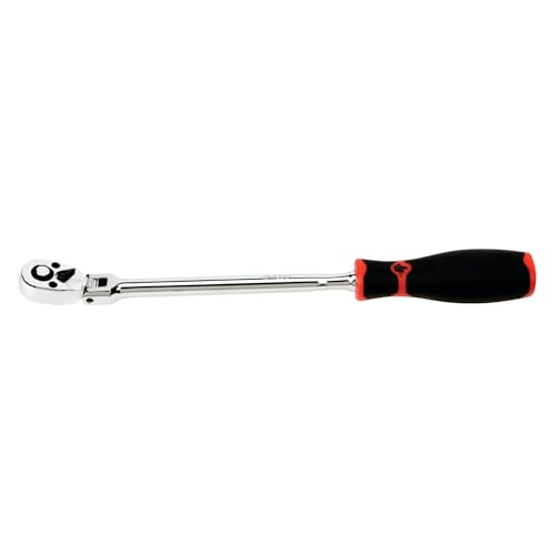Performance Tool W36181 1/4 Zoll Drive Flex Head Lange Ratsche, 1 Stück von PERFORMANCE TOOL