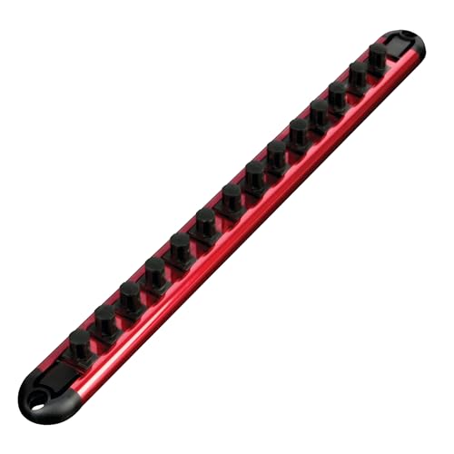 Performance Tool Rot 3/8" HD-Magnet-Steckdosenschiene, Steckdosenleiste für Werkstatt Performance Tool Rot 3/8" HD-Magnet-Steckdosenschiene, Steckdosenleiste für Werkstatt von PERFORMANCE TOOL
