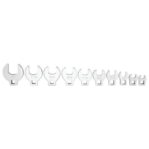 Performance Tool W453 10-teiliges SAE Maulschlüssel-Set mit offenem Ende von PERFORMANCE TOOL