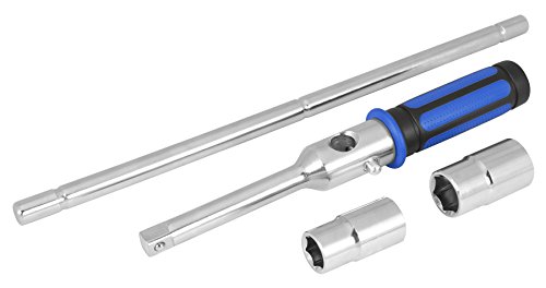 Performance Tool W6 metrischer kompakter 4-Wege-Kreuzlochschlüssel (17, 19, 21 und 23 mm) von PERFORMANCE TOOL