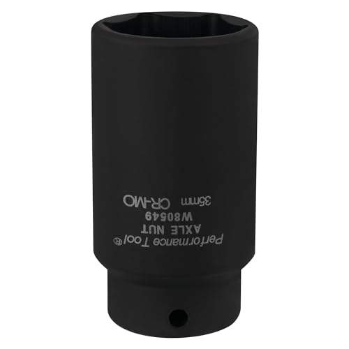 Performance Tool W80549 Vorderradantriebs-Achsmuttern-Stecknuss, 35 mm Performance Tool W80549 Vorderradantriebs-Achsmuttern-Stecknuss, 35 mm von PERFORMANCE TOOL